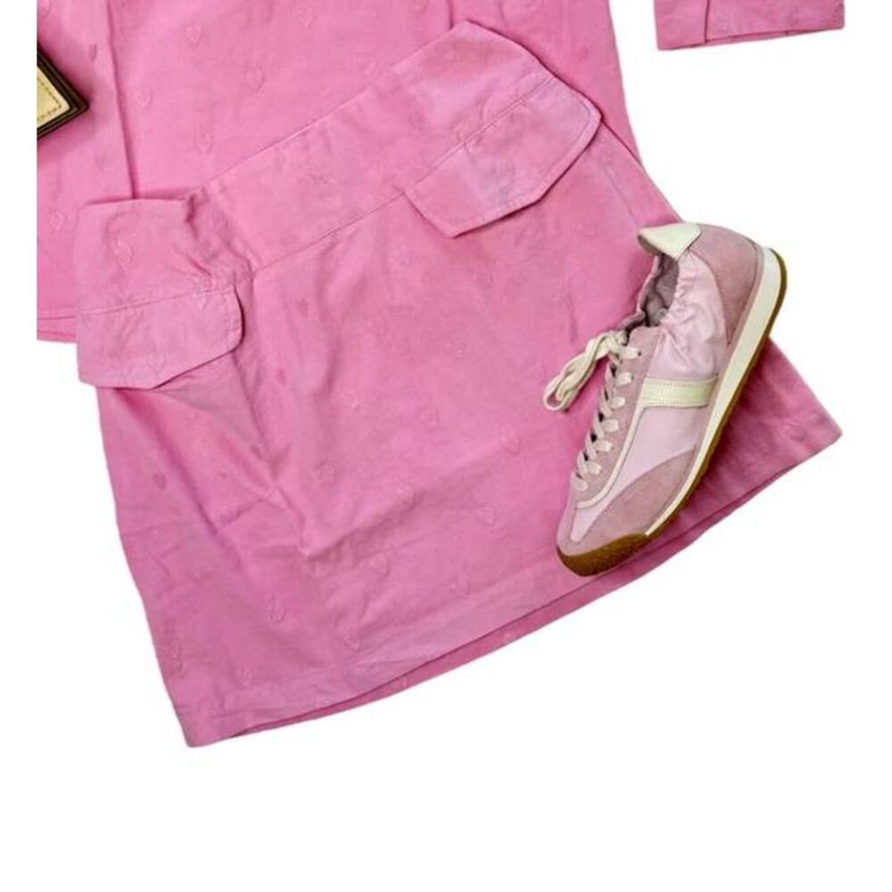Starkx Mimi Mini Skirt in Pink Heart S
